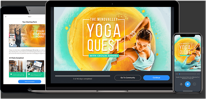 The Mindvalley Yoga Quest - Cecilia Sardeo