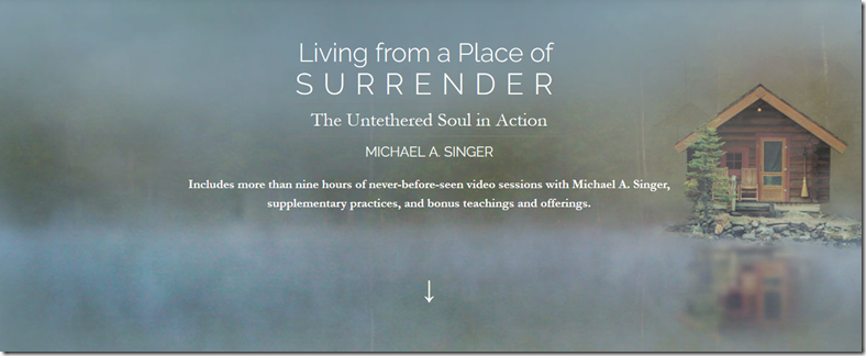 Michael Singer - Living From a Place of Surrender