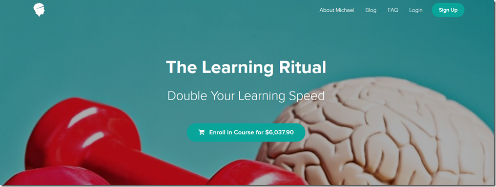 The Learning Ritual Course - Michael Simmons