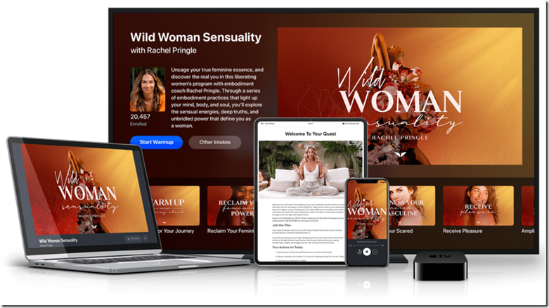 Wild Woman Sensuality - Rachel Pringle - MindValley