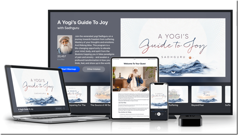 A Yogi’s Guide to Joy By Sadhguru - MindValley