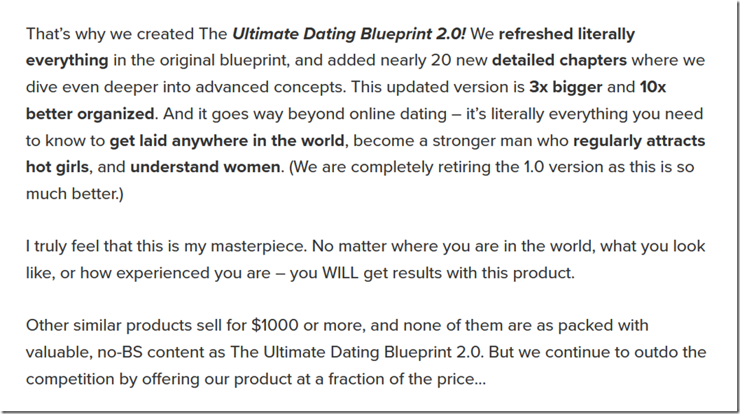 The Ultimate Dating Blueprint 2.0 - Playing Fire1