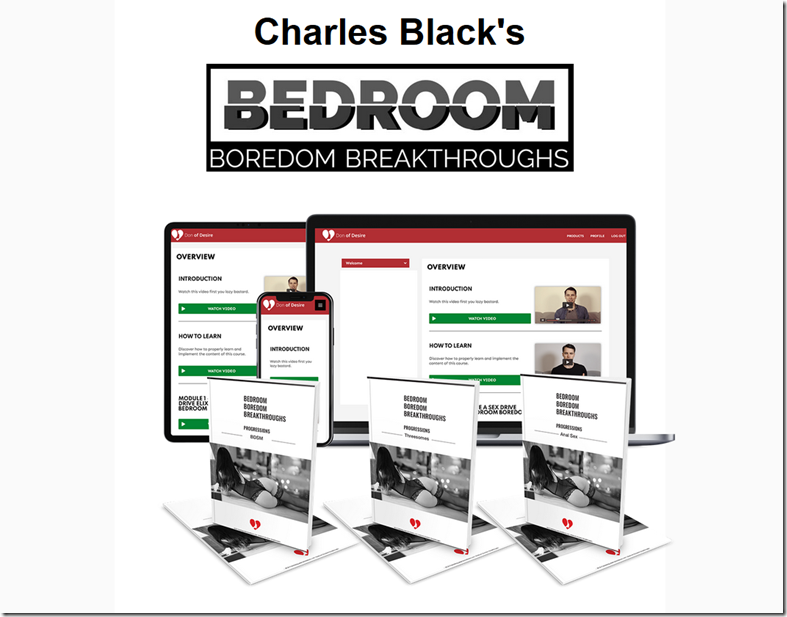 Charles Black - Bedroom Boredom Breakthroughs