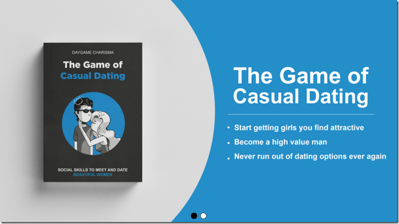 Daygame Charisma - The Game of Casual Dating