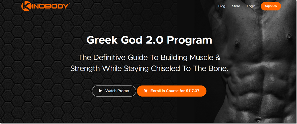 Kinobody - Greek God 2.0 Program