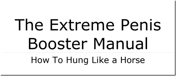 James Pereira - Extreme Penis Booster